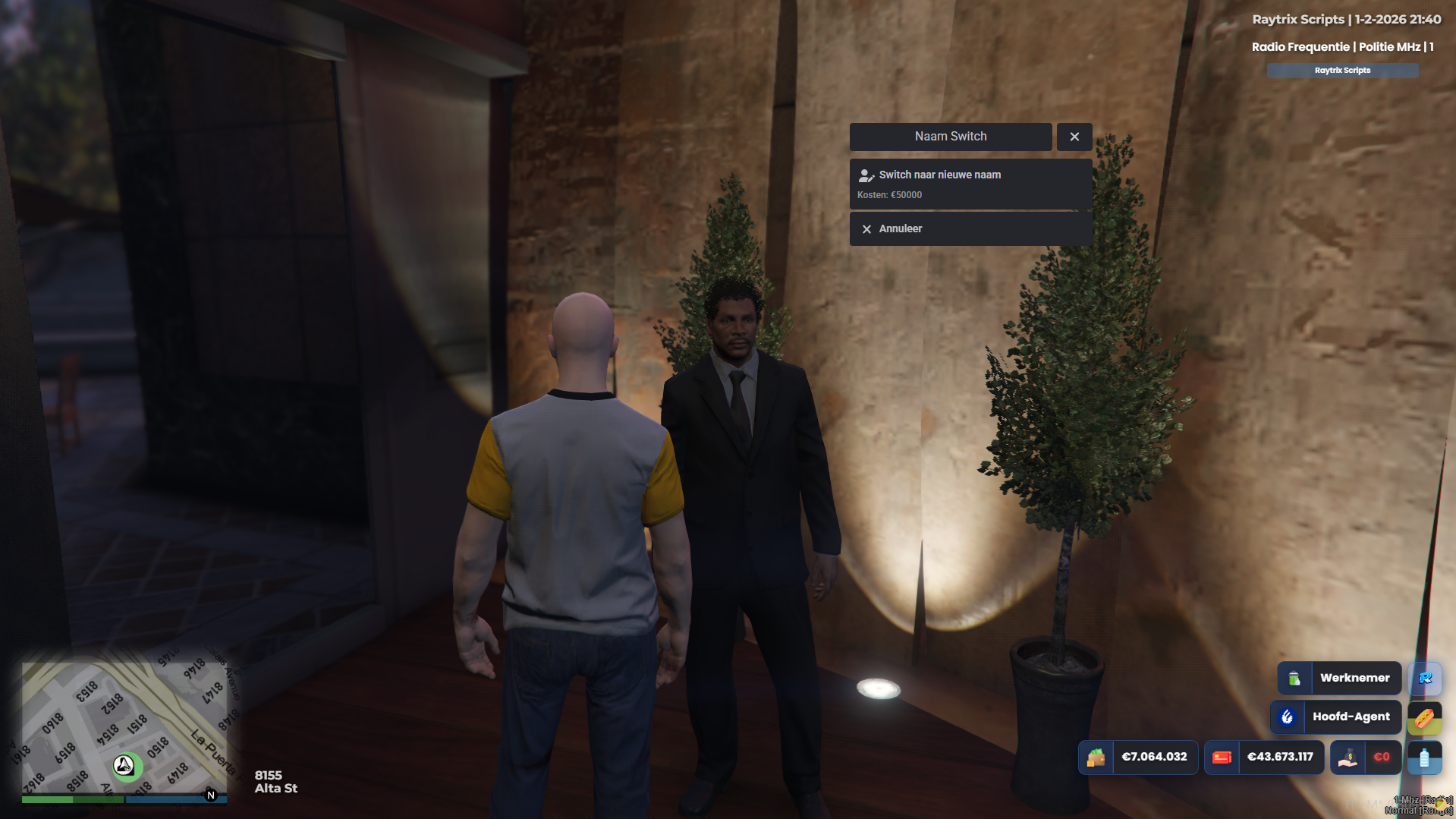 Nameswitch Interface